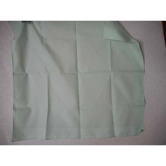 Minty Green Vintage Square Scarf Made In Italy Clifford Bond London Estate Find - Picture 4 of 4